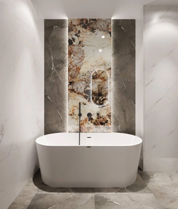 Трёхкомнатная квартира в современном стиле.