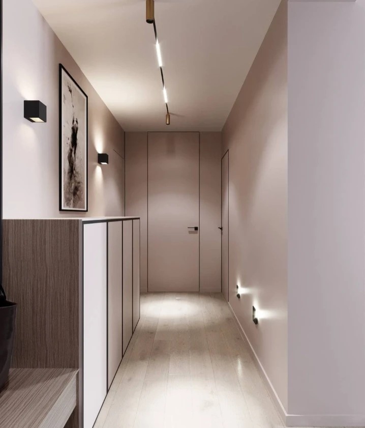 Трёхкомнатная квартира в современном стиле.