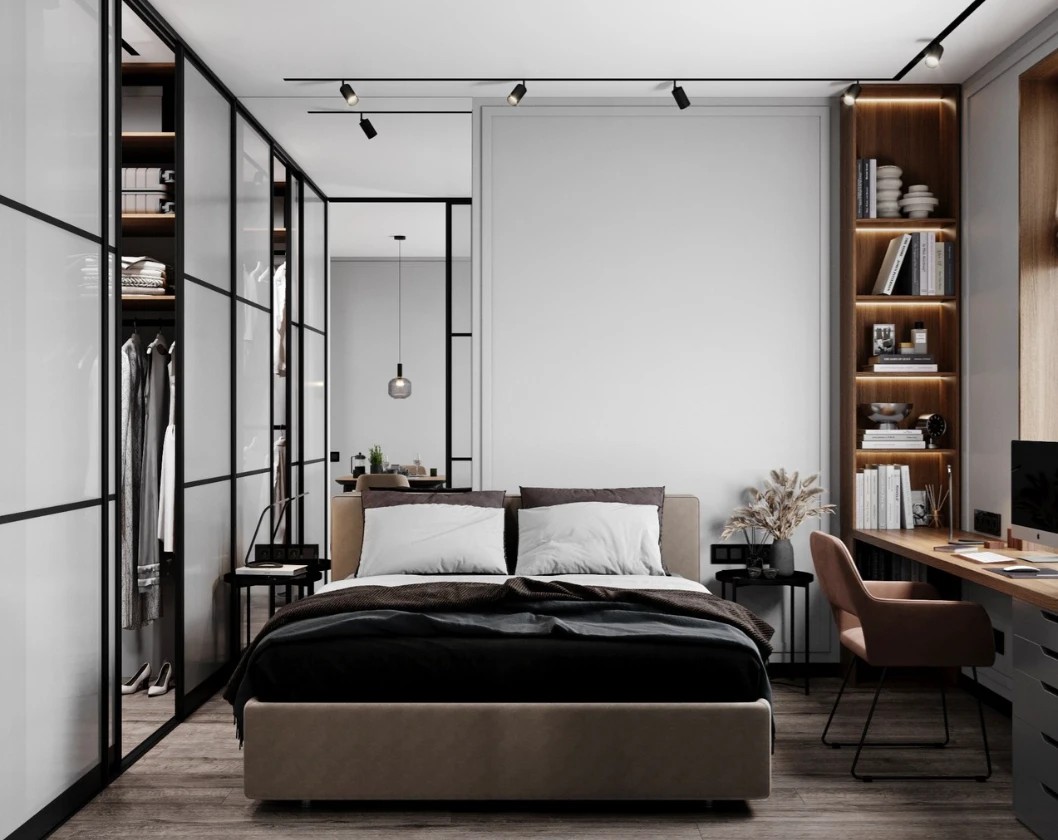 Однокомнатная квартира-студия в Москве 42 м. кв.