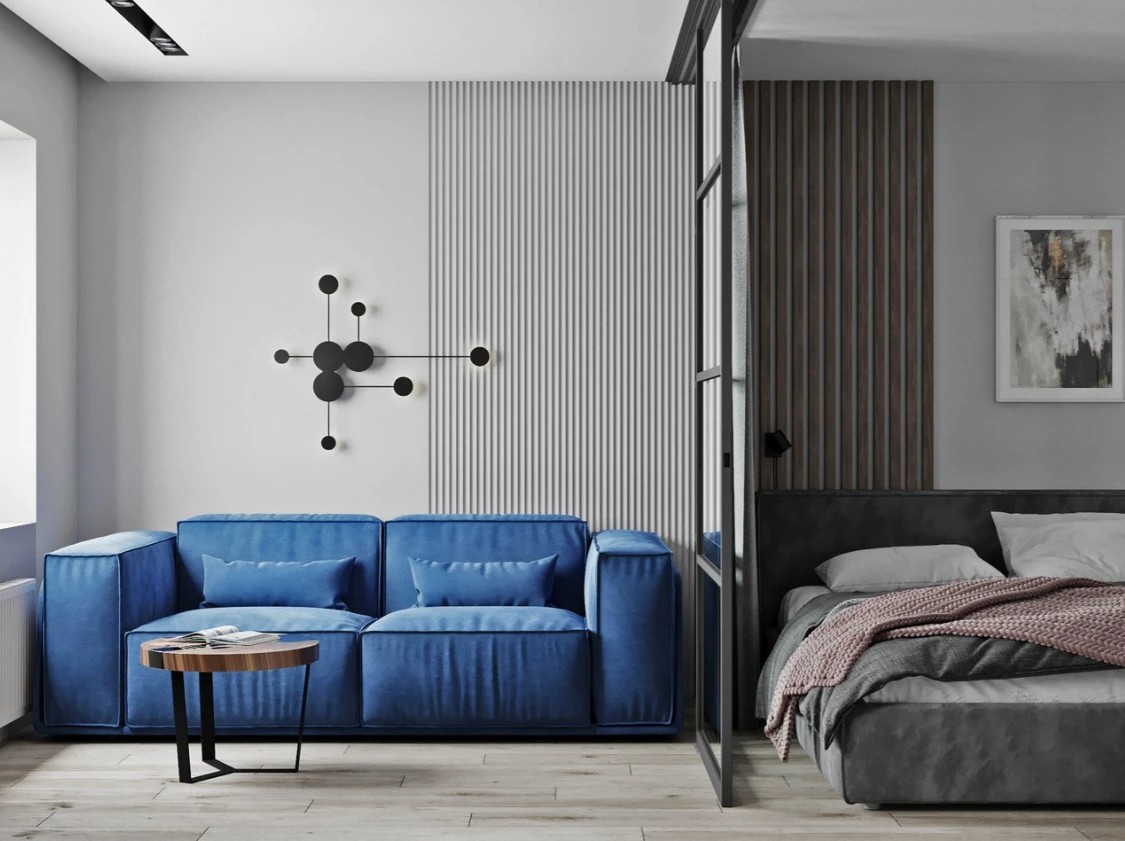 Квартира 60 м. кв. Современный стиль.