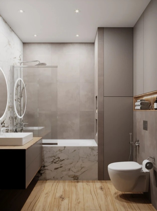 Квартира 60 м. кв. Современный стиль.