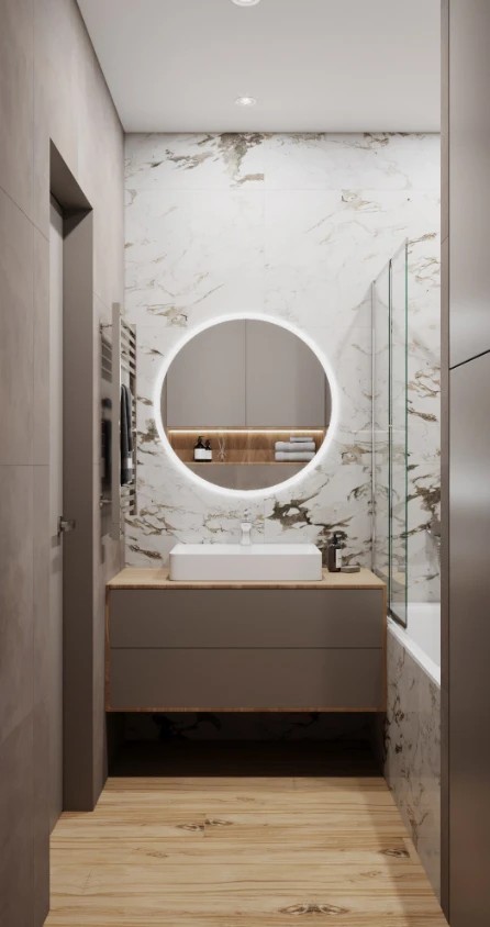 Квартира 60 м. кв. Современный стиль.