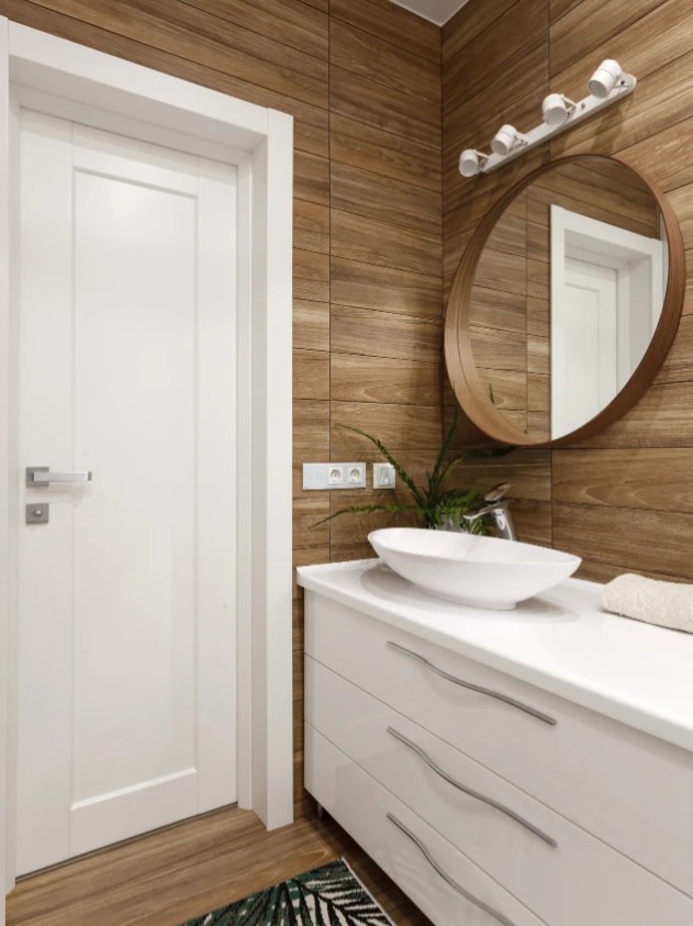 Первый этаж пентхауса, стиль Скандинавский. 138 м. кв.