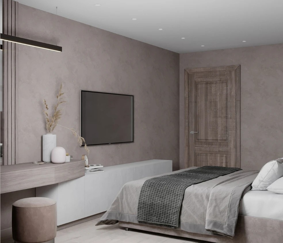 Трехкомнатная квартира. Славянка. Очень современная классика.