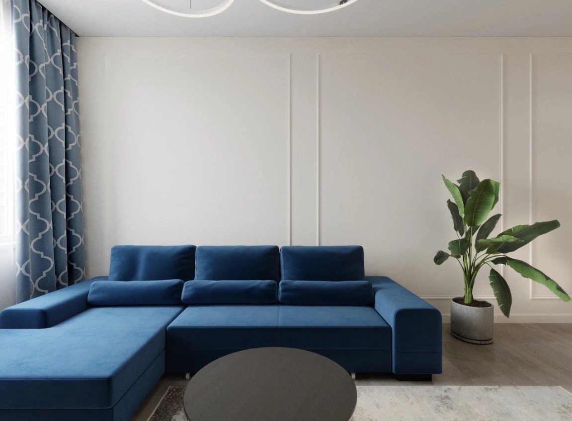 Трехкомнатная квартира. Славянка. Очень современная классика.