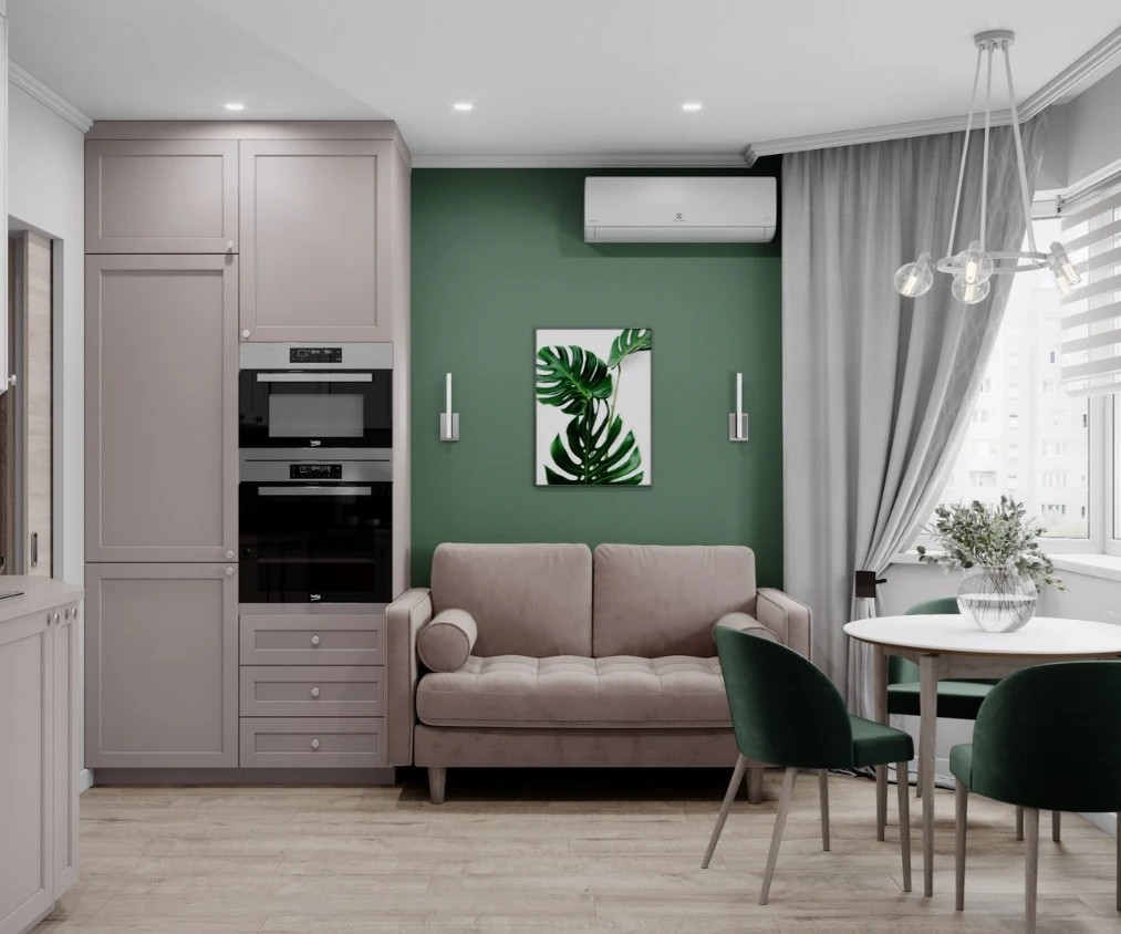 Двухкомнатная квартира 60 м.кв, Москва