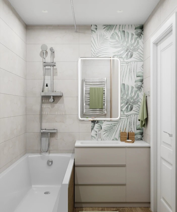 Двухкомнатная квартира 60 м.кв, Москва