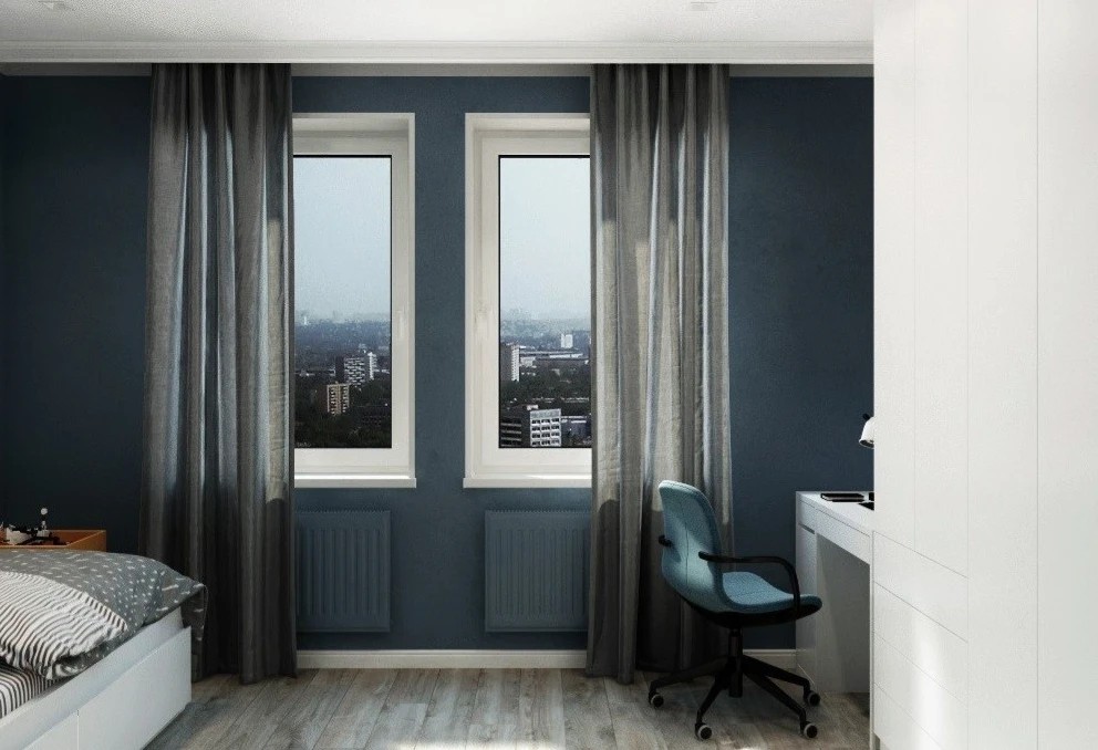 Трехкомнатная квартира в скандинавском стиле.