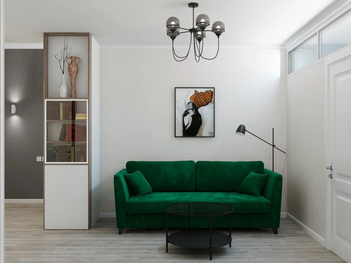 Трехкомнатная квартира в скандинавском стиле.