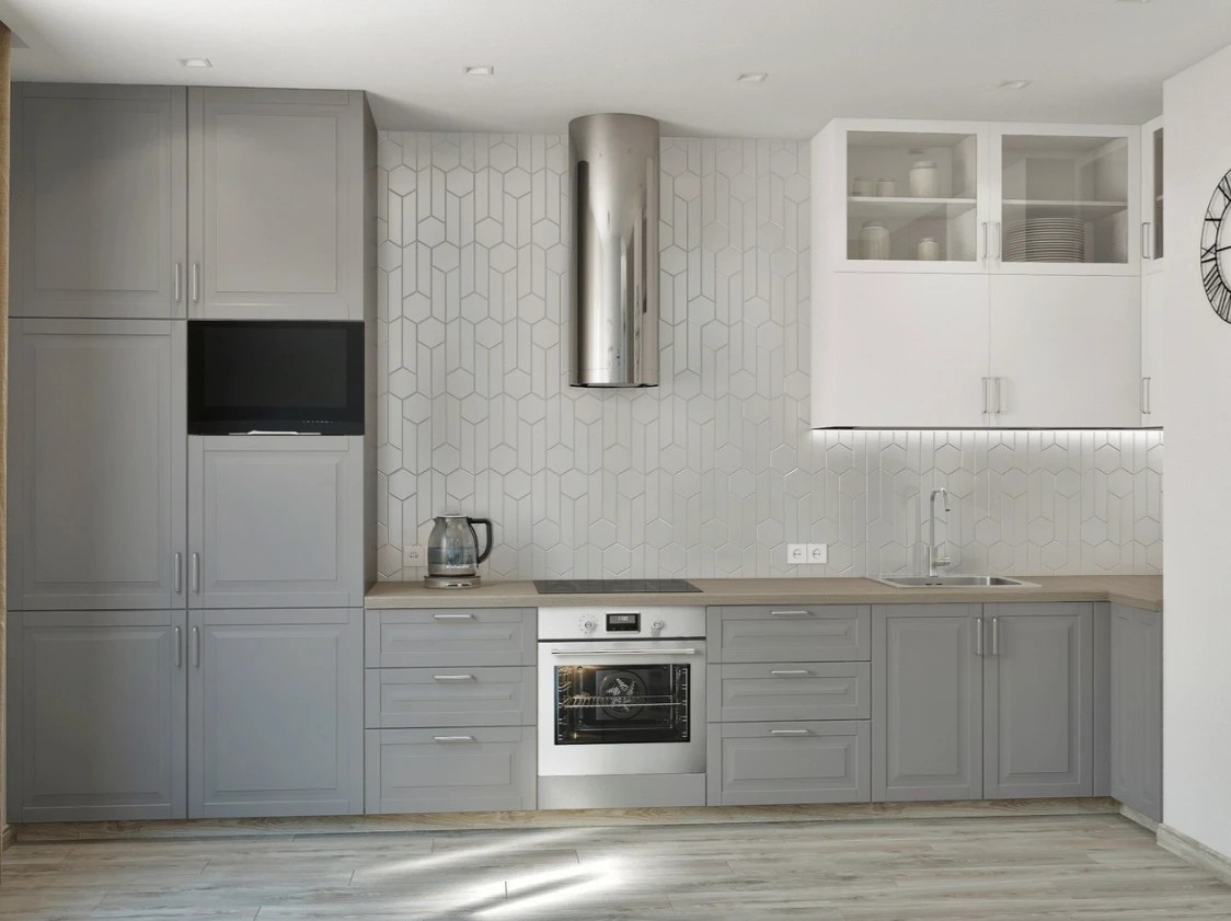 Трехкомнатная квартира в скандинавском стиле.