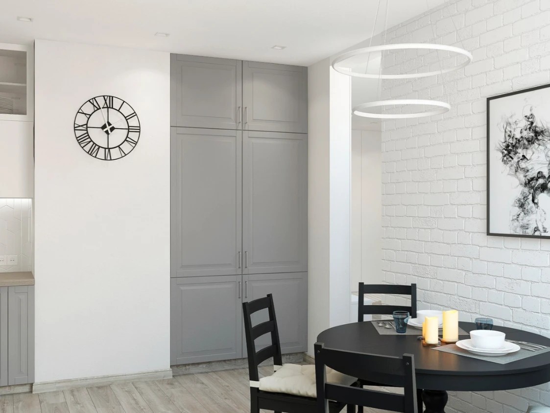 Трехкомнатная квартира в скандинавском стиле.