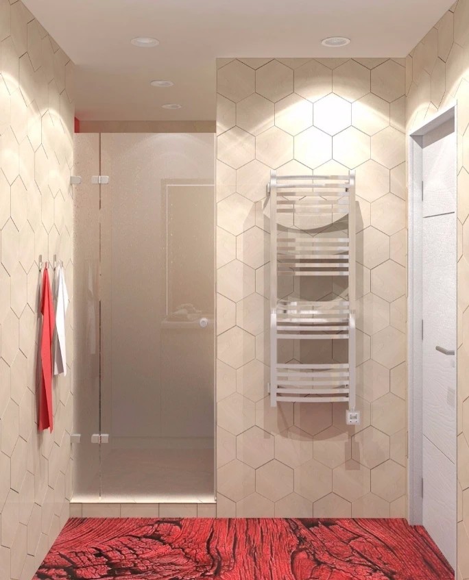 3х комнатная квартира для двух человек. Скандинавский стиль.