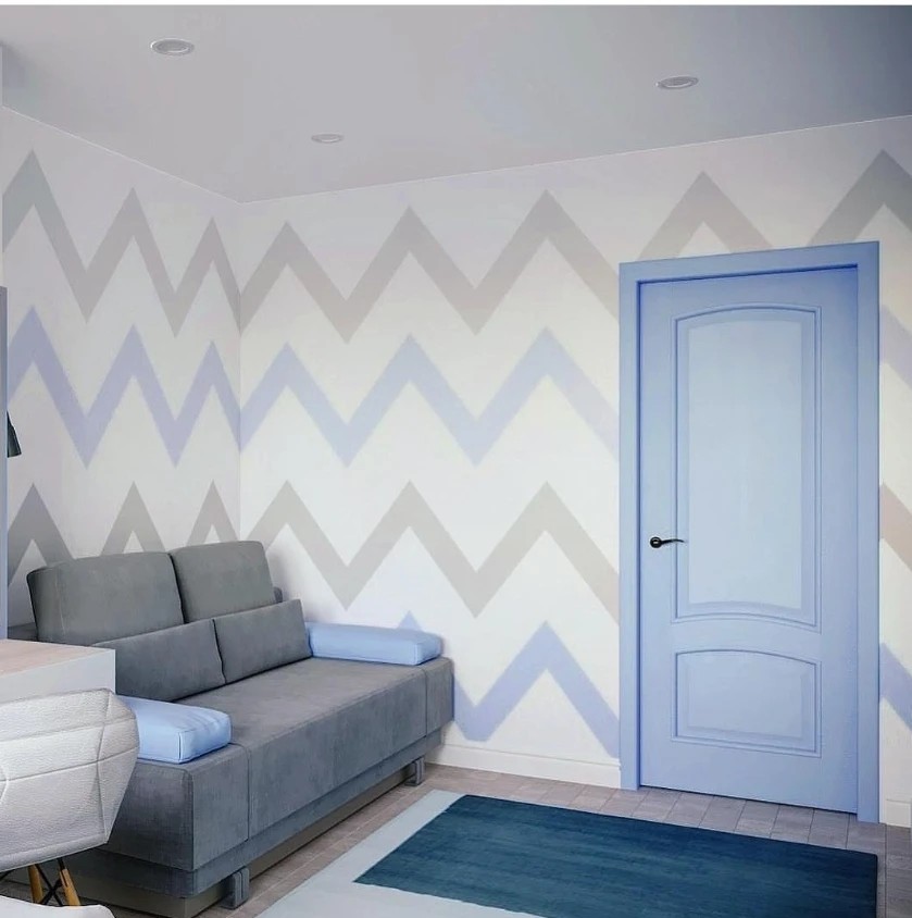 Однокомнатная квартира для студентки. Скандинавский стиль.