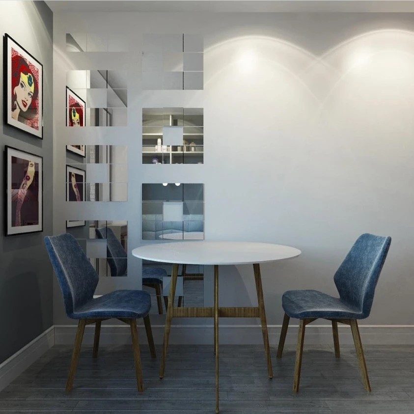 Однокомнатная квартира для студентки. Скандинавский стиль.