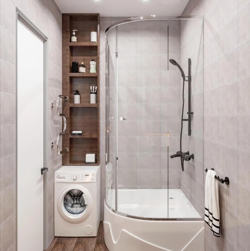 Однокомнатная квартира для студентки. Скандинавский стиль.