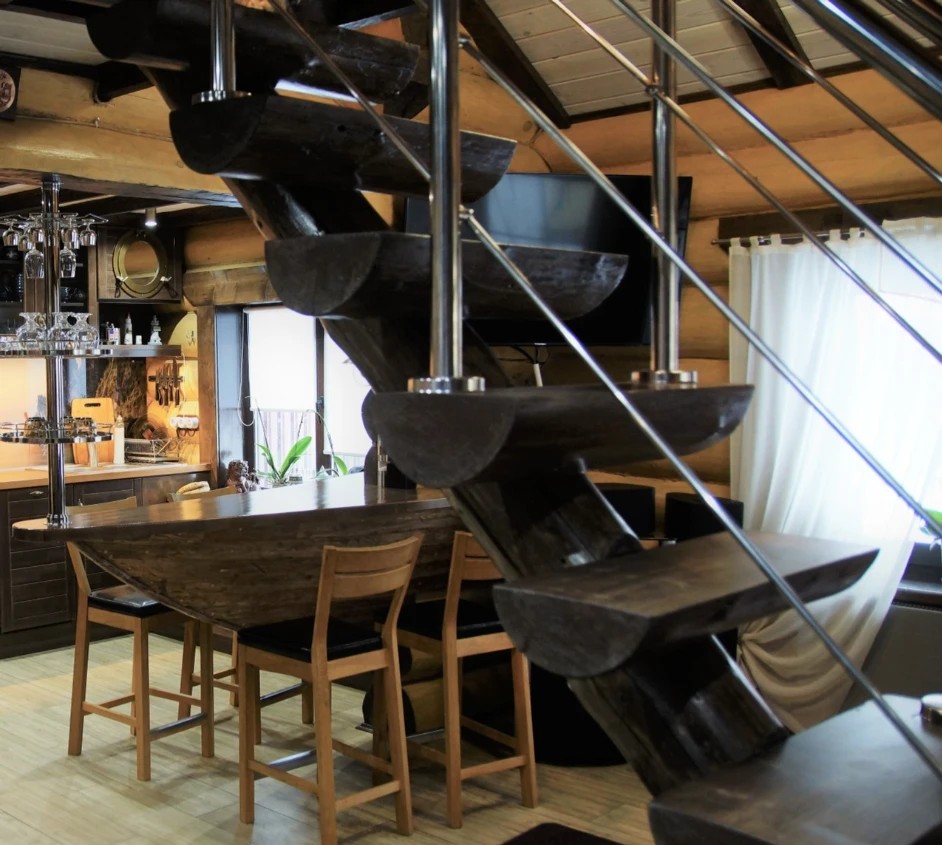 Баня-гостевой домик в морском стиле 56 м.кв