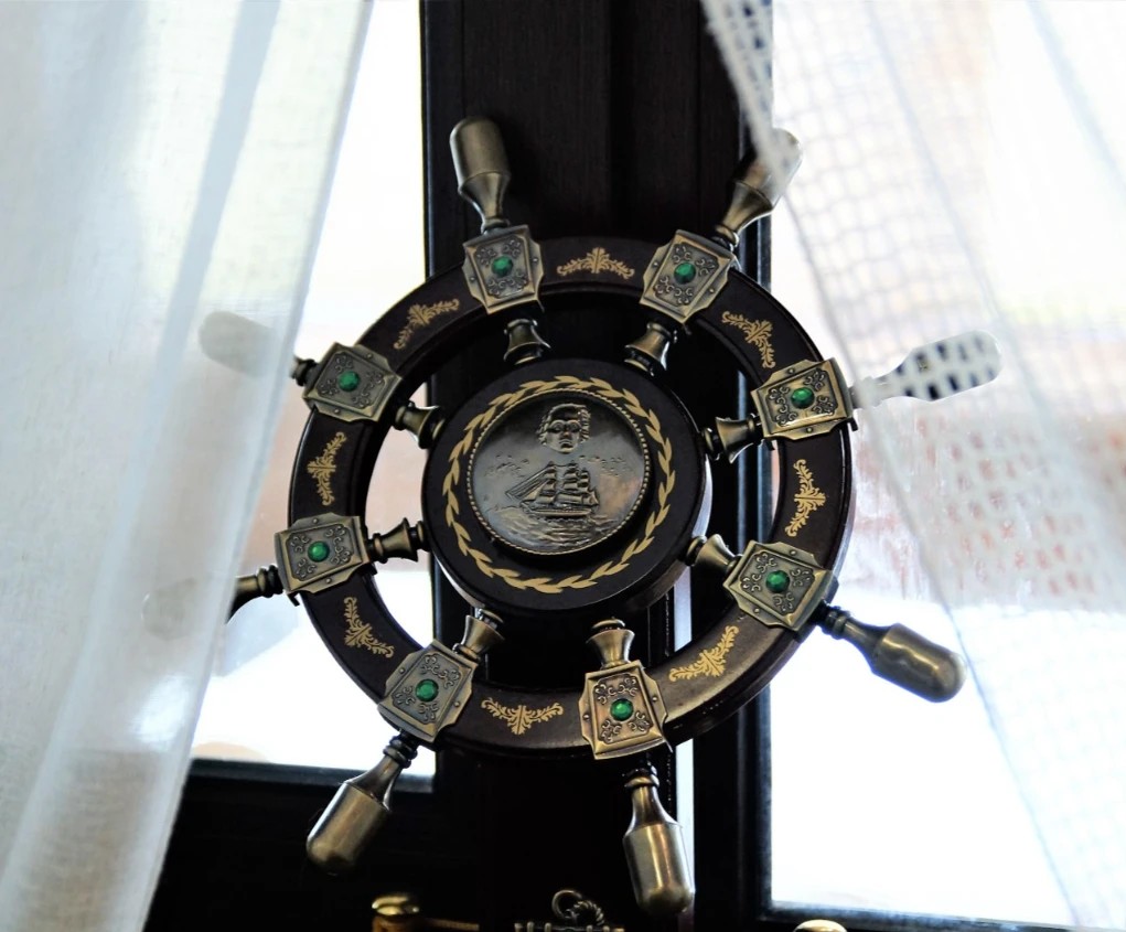 Баня-гостевой домик в морском стиле 56 м.кв