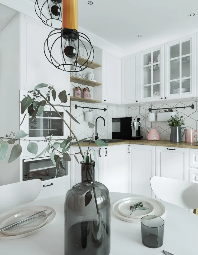 Кухня для девушки, 10 м.кв Кухня для девушки, 10 м.кв