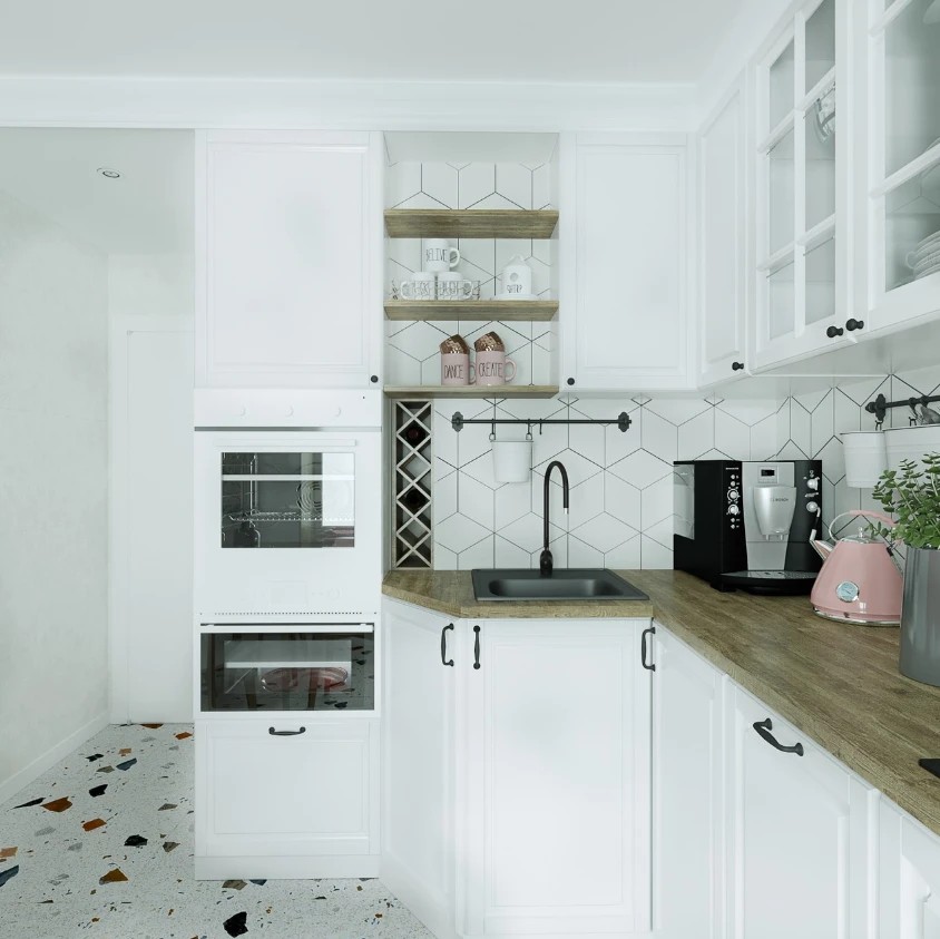 Кухня для девушки, 10 м.кв Кухня для девушки, 10 м.кв