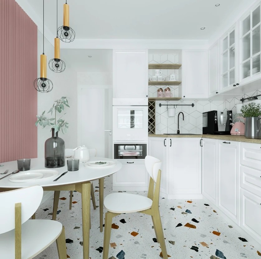 Кухня для девушки, 10 м.кв Кухня для девушки, 10 м.кв