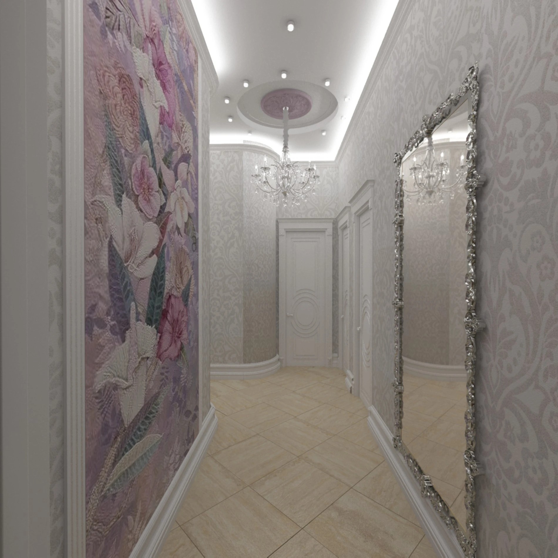 Гостиная, Кухня, Коридор