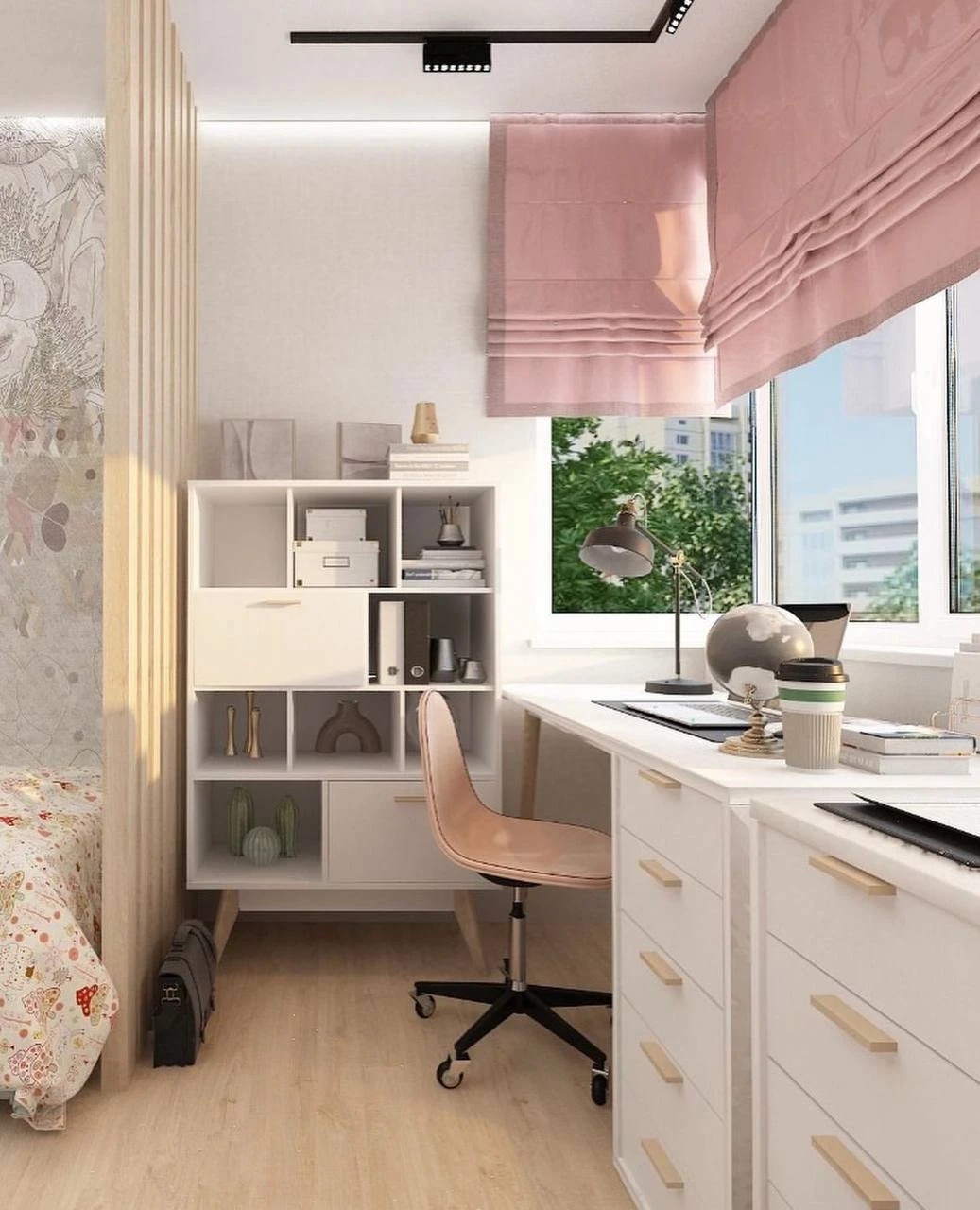 Трёхкомнатная квартира для семьи с двумя детьми.