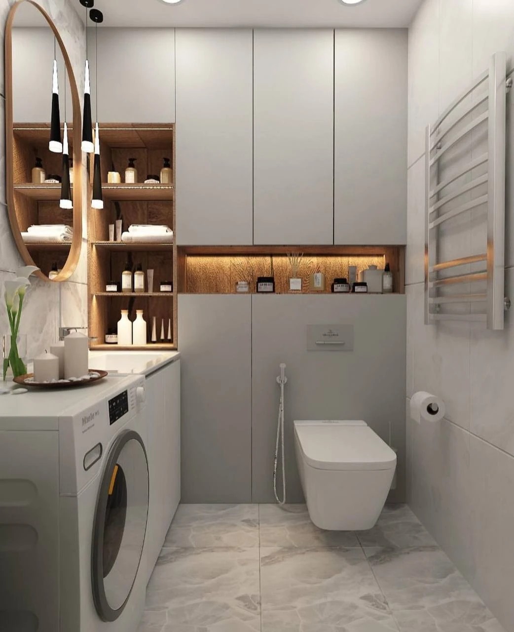 Трёхкомнатная квартира для семьи с двумя детьми.