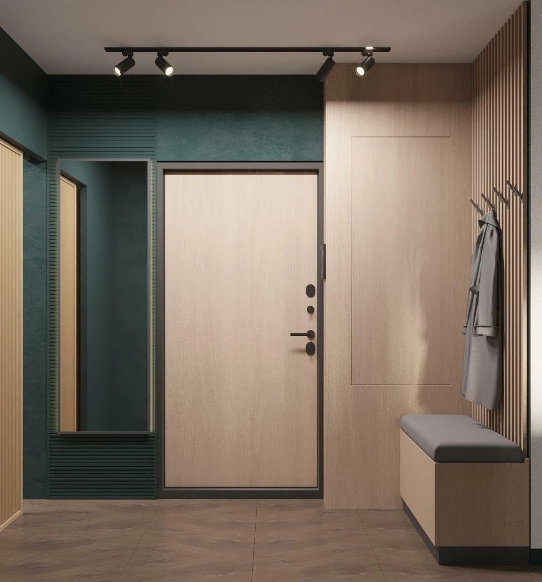 Дизайн-проект БОЛЬШАЯ СЕМЕЙНАЯ КВАРТИРА