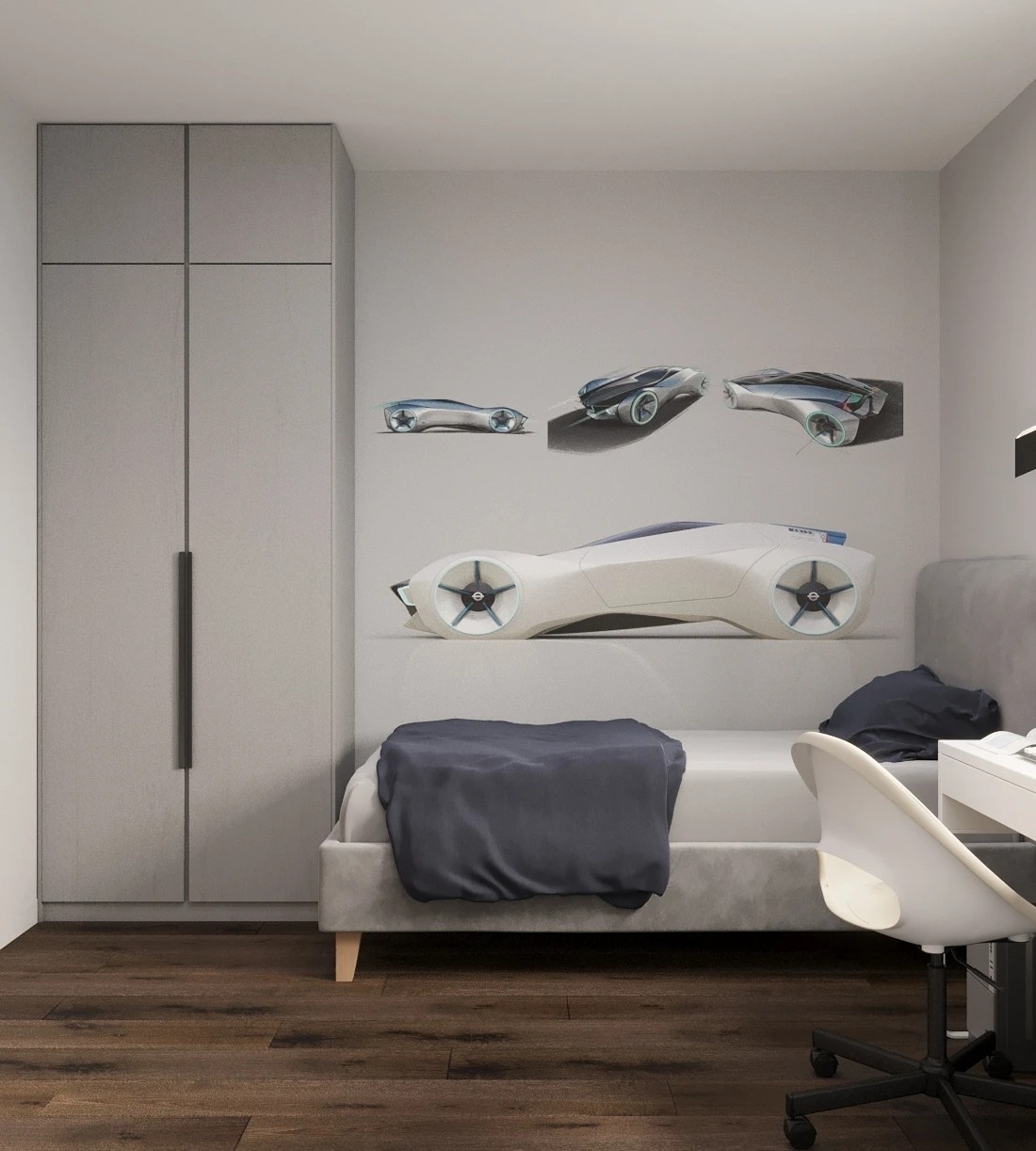 Дизайн-проект БОЛЬШАЯ СЕМЕЙНАЯ КВАРТИРА