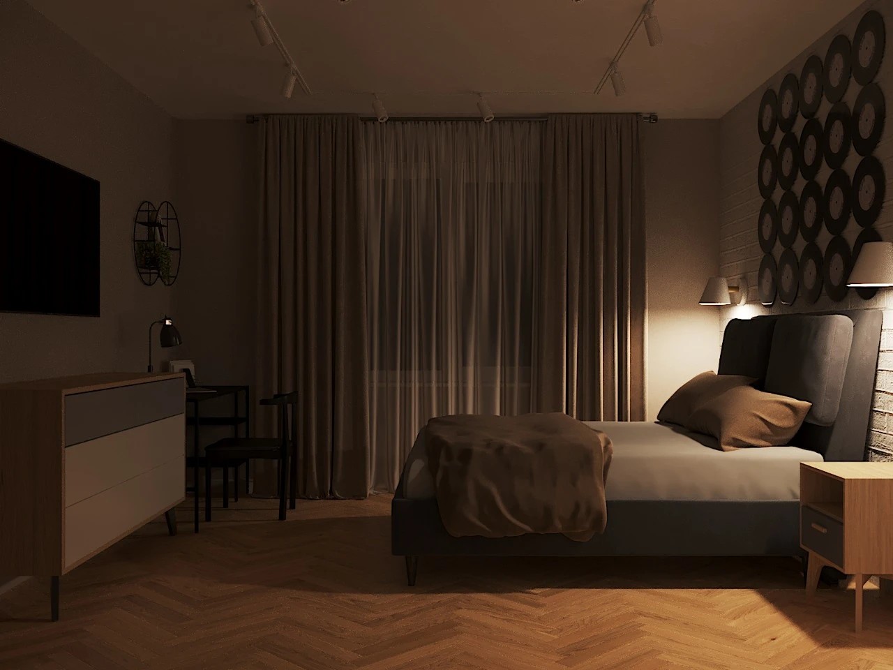 Дизайн-проект ОДНУШКА ДЛЯ ТВОРЧЕСКОГО МОЛОДОГО ЧЕЛОВЕКА