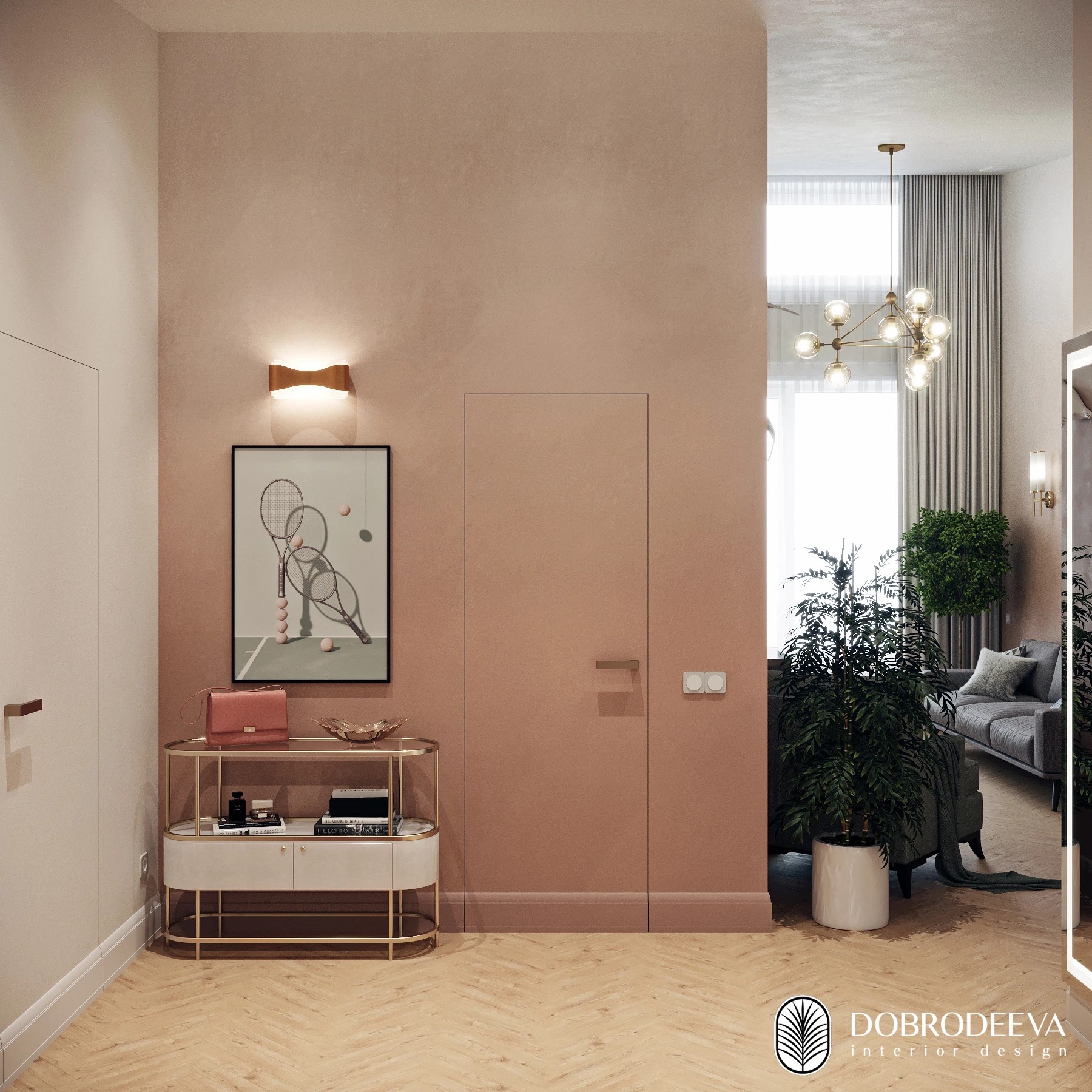 КВАРТИРА С АРКАМИ, ГРАДИЕНТОМ И ГАРДЕРОБНОЙ МЕЧТЫ