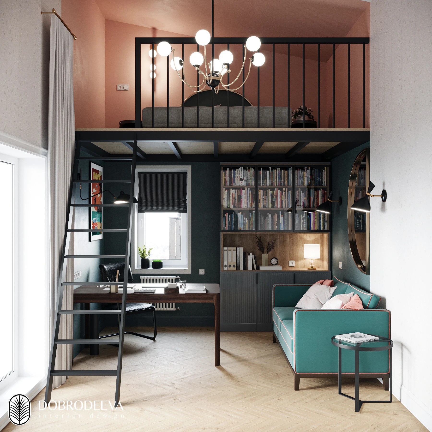 КВАРТИРА С АРКАМИ, ГРАДИЕНТОМ И ГАРДЕРОБНОЙ МЕЧТЫ