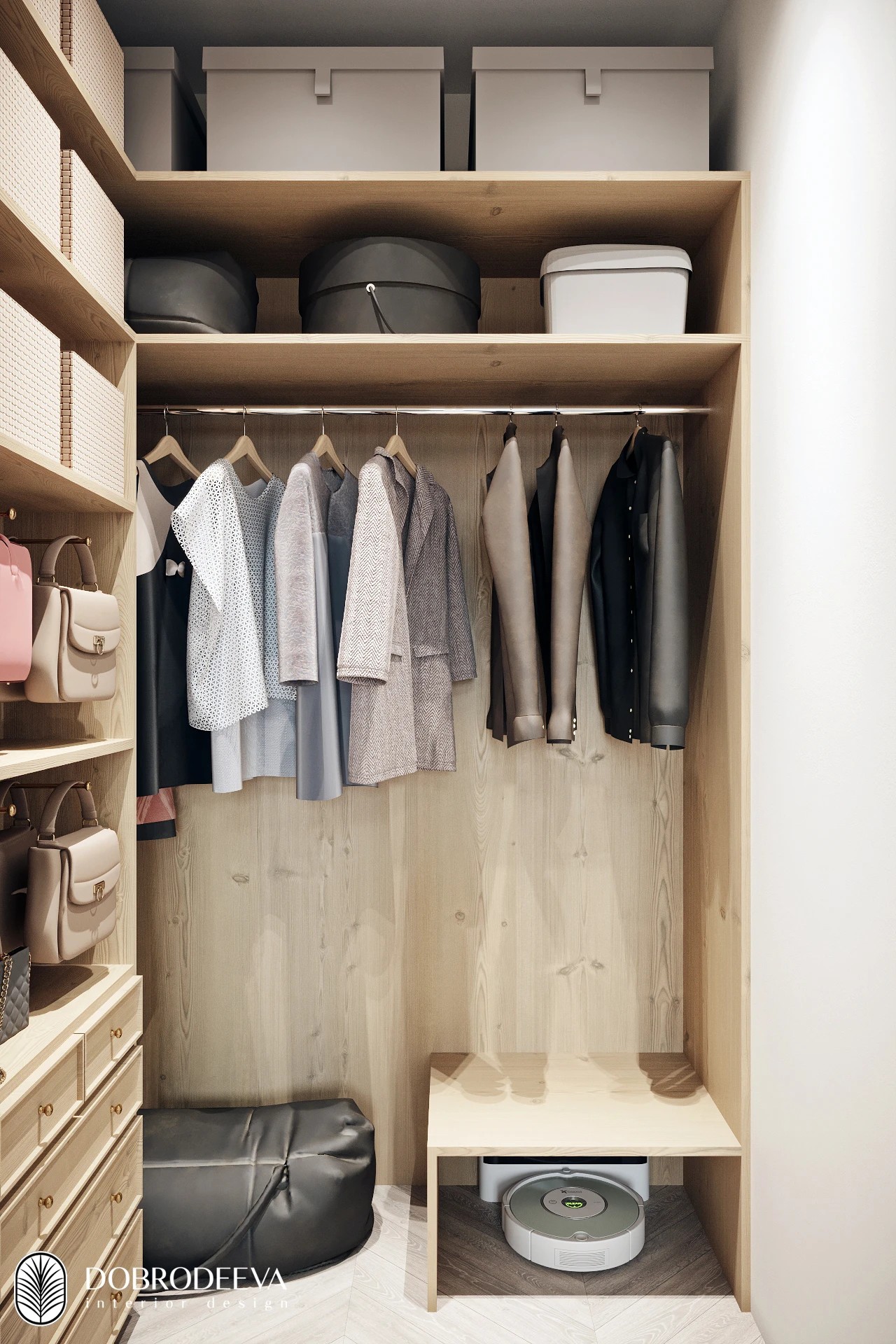 КВАРТИРА С АРКАМИ, ГРАДИЕНТОМ И ГАРДЕРОБНОЙ МЕЧТЫ