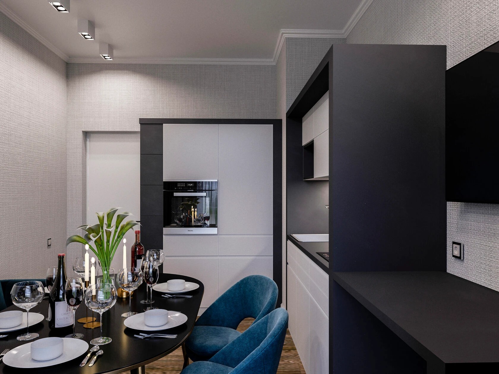 Дизайн квартиры в ЖК "Монополист"