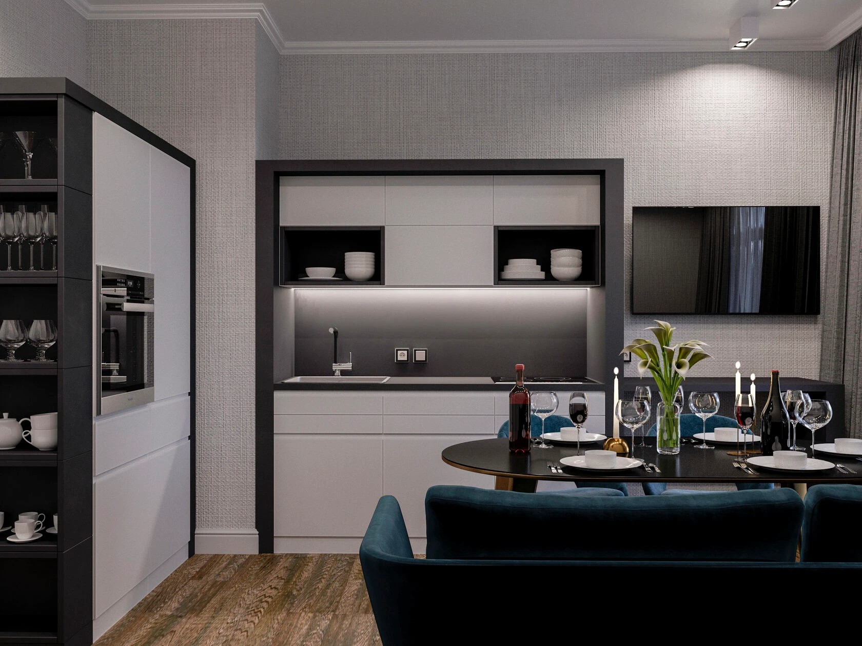 Дизайн квартиры в ЖК "Монополист"