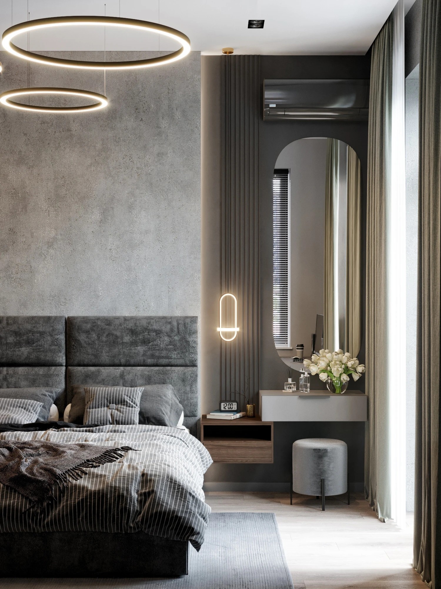 Кухня-гостиная из евродвушки в ЖК «Балтийская Жемчужина»