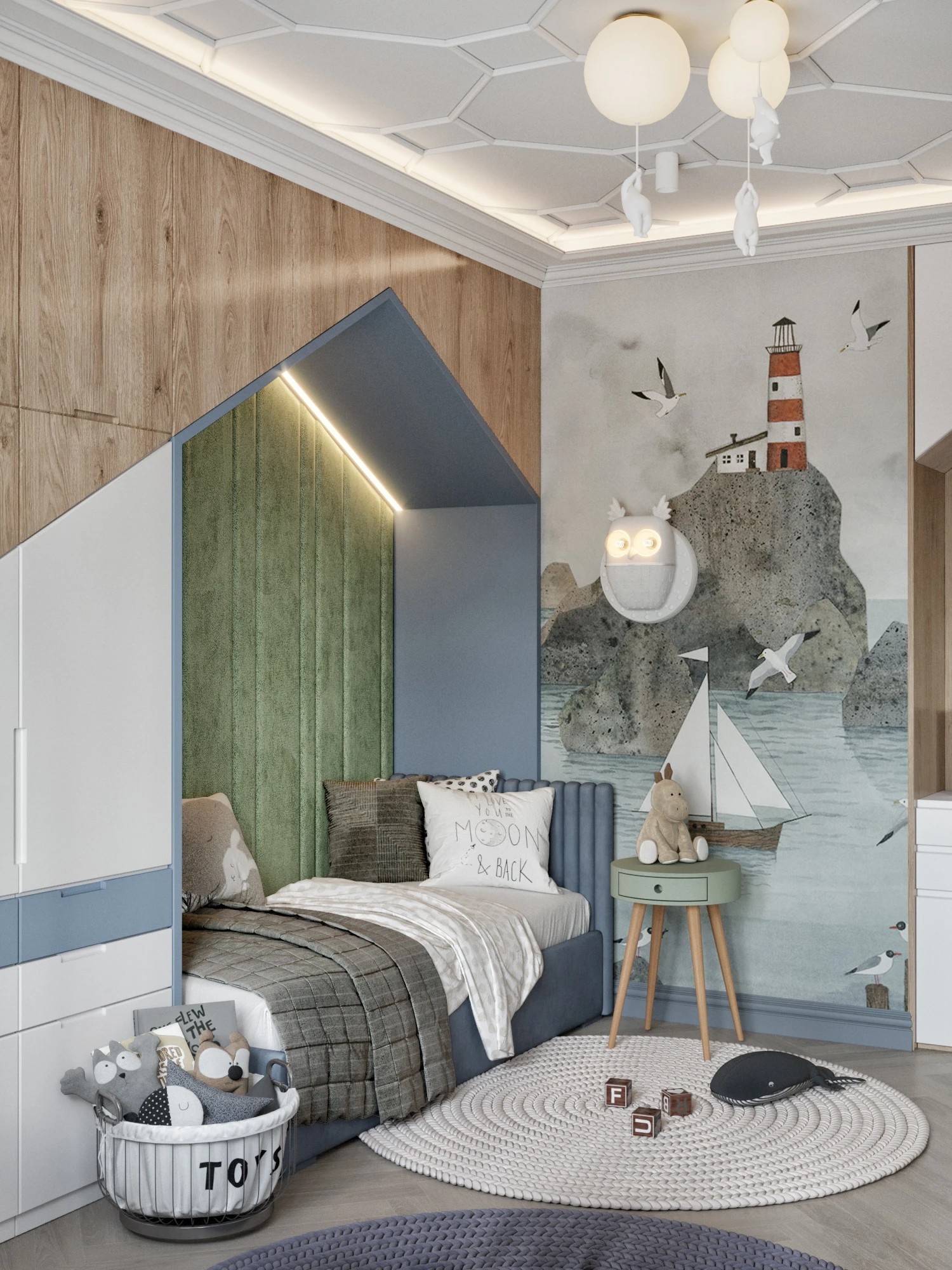 Детская комната для двух детей