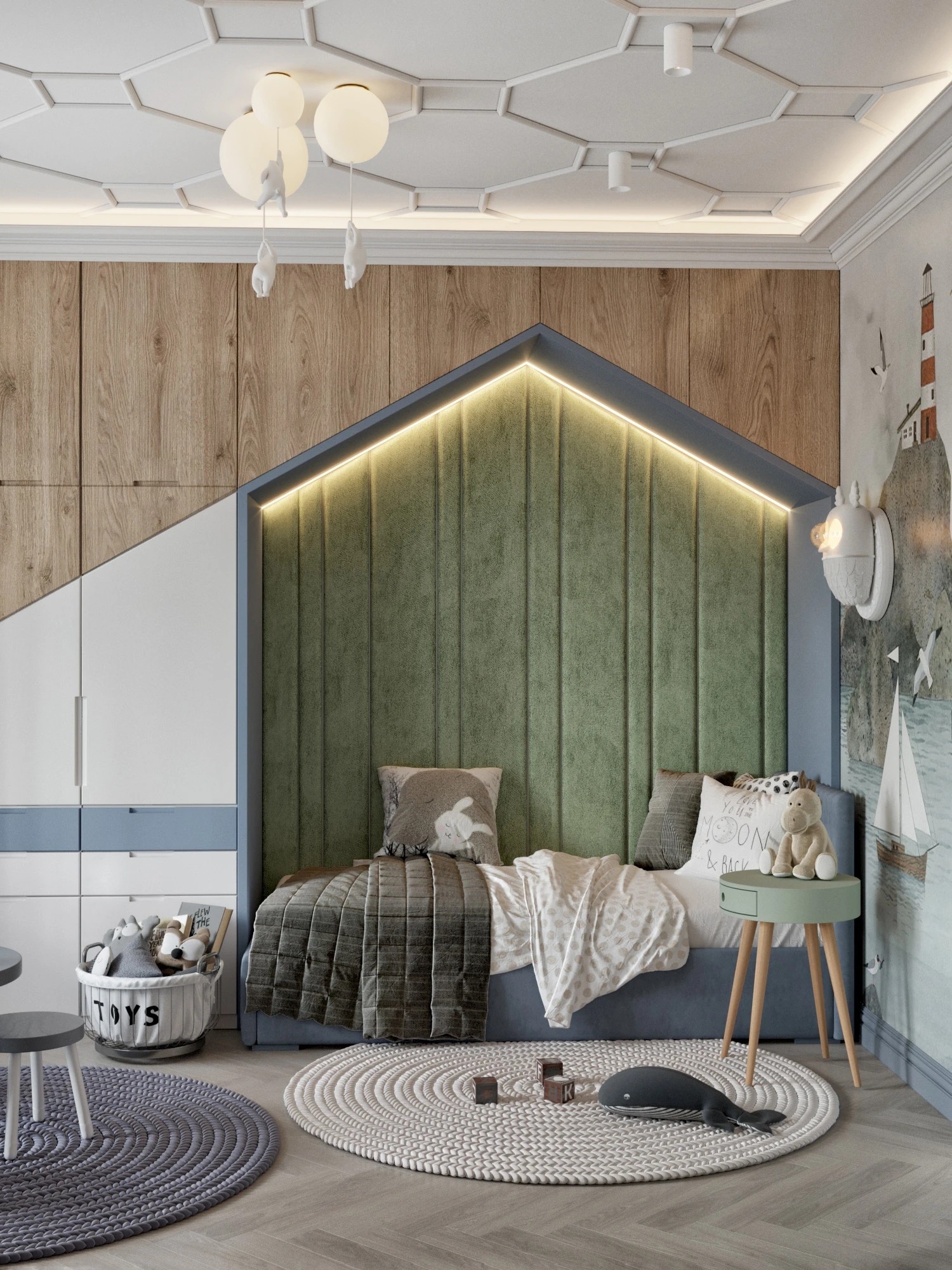 Детская комната для двух детей