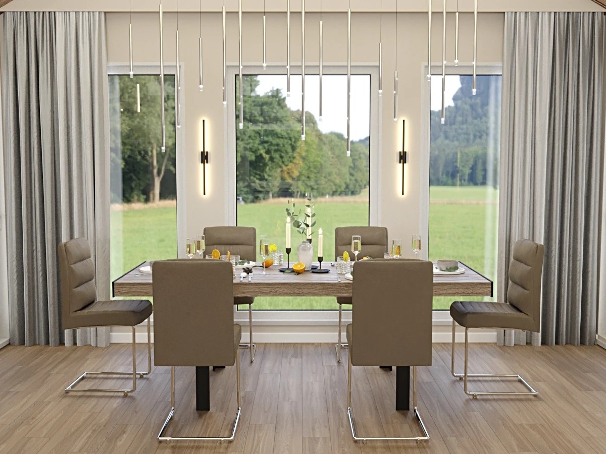 Дизайн гостиной загородного дома