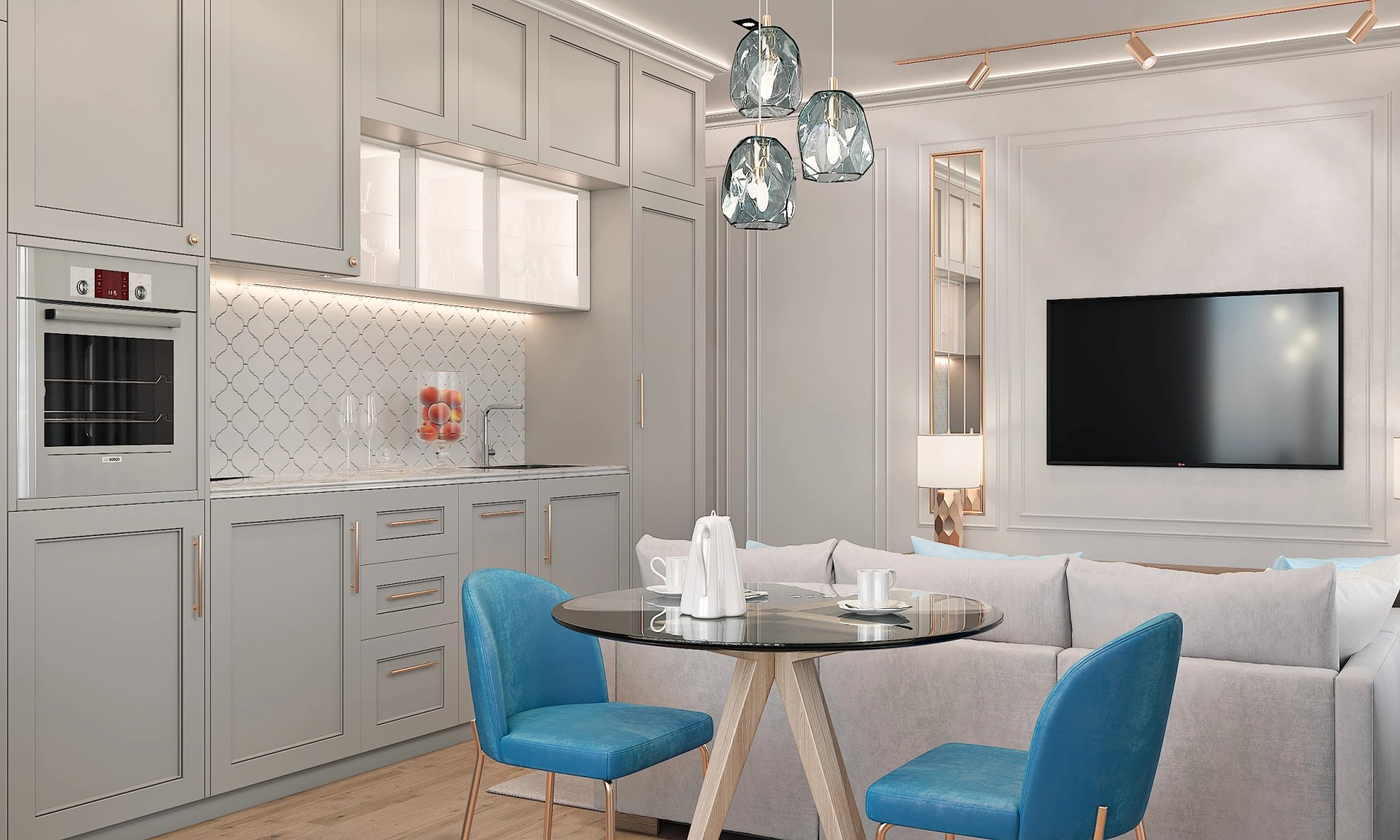 1-комнатная квартира 37 кв. м