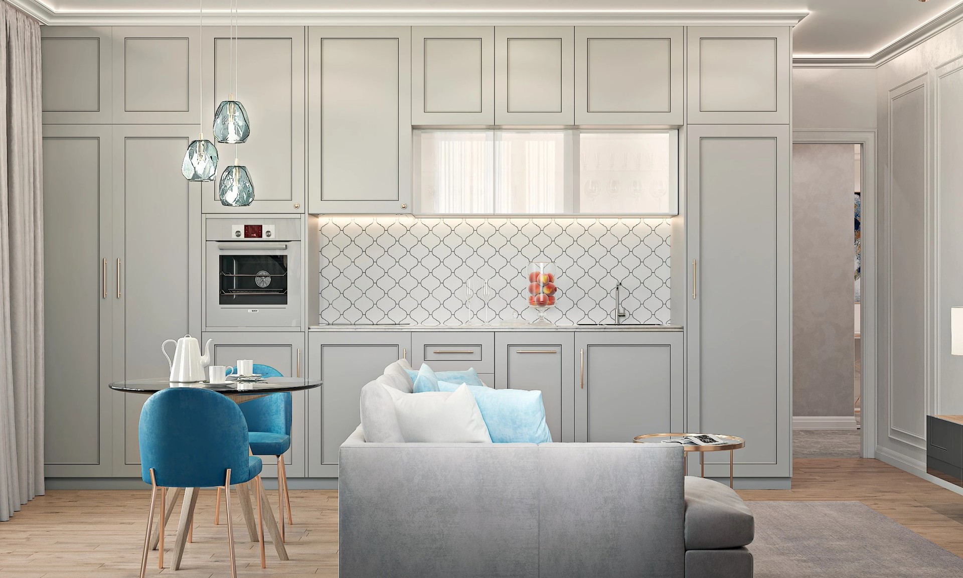 1-комнатная квартира 37 кв. м