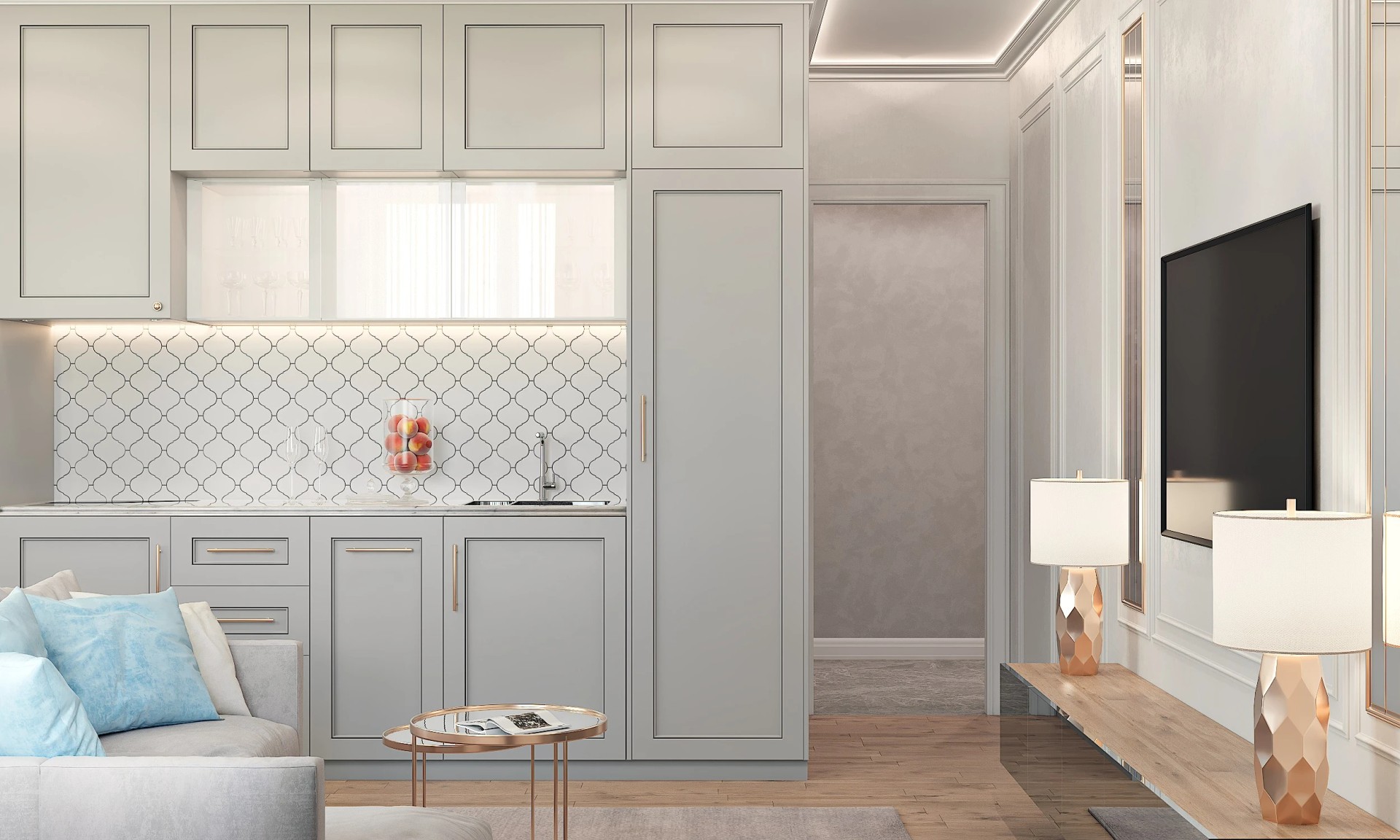 1-комнатная квартира 37 кв. м