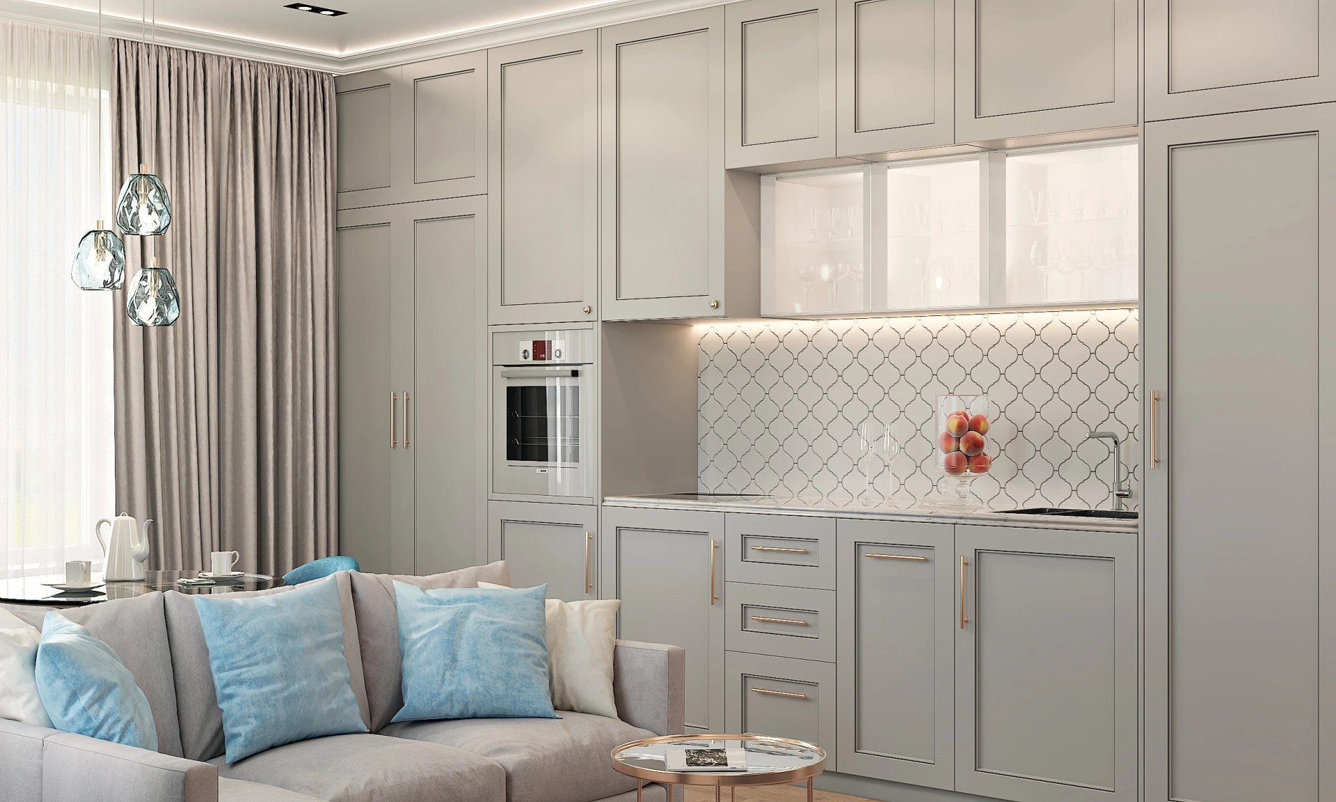 1-комнатная квартира 37 кв. м