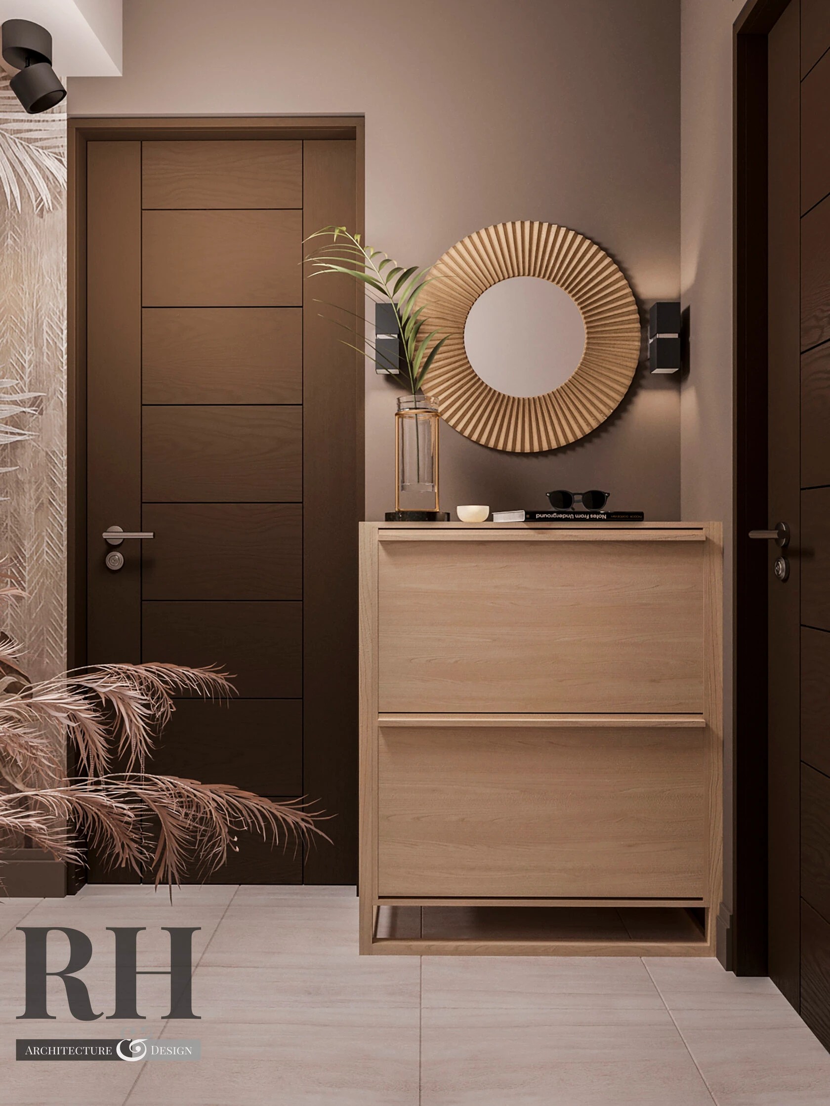 Дизайн кухни и прихожей