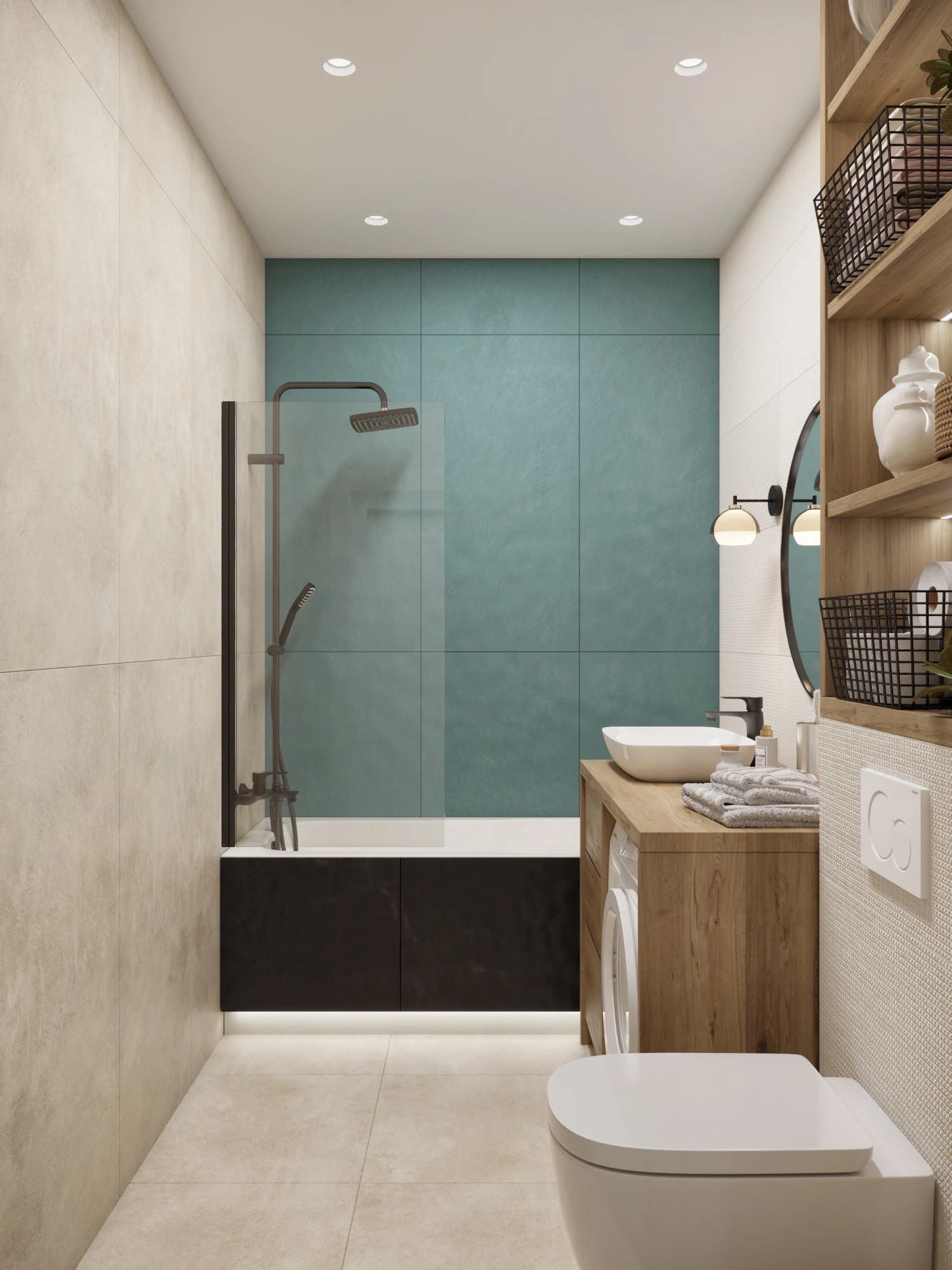 Трехкомнатная квартира 64 кв. м