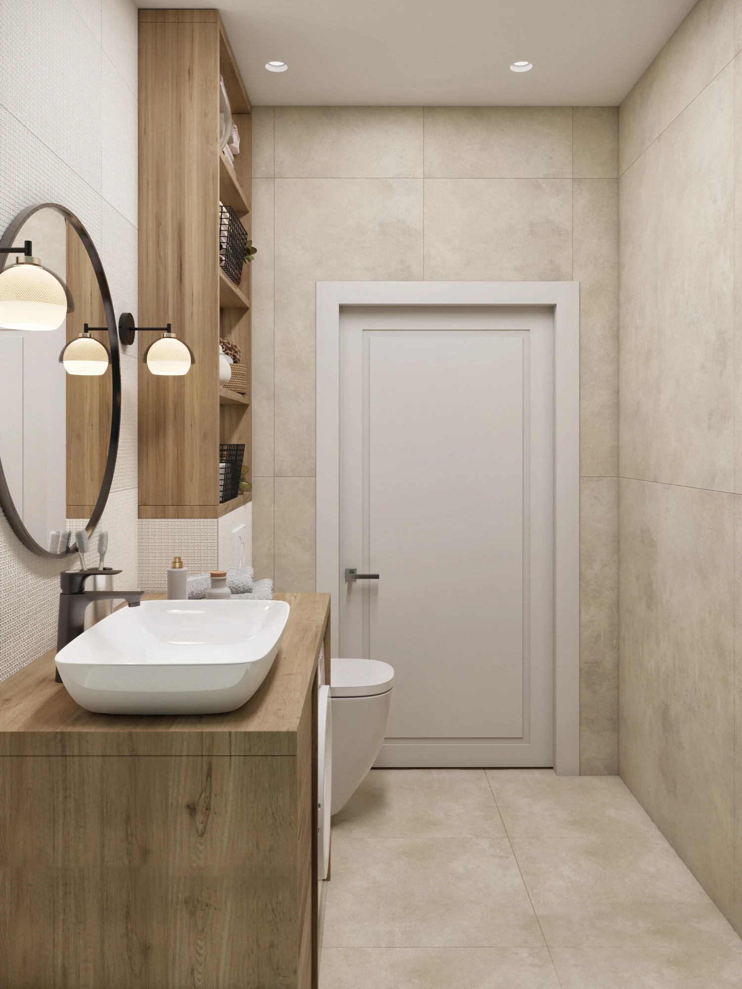 Трехкомнатная квартира 64 кв. м