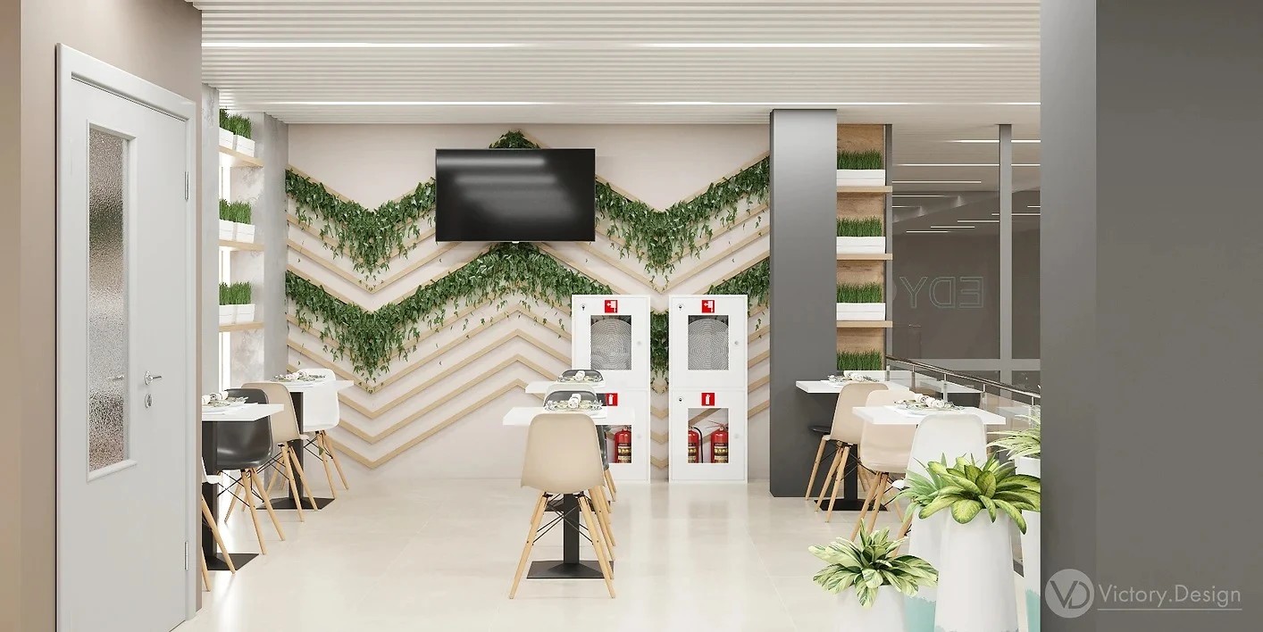 Кафе "ЕДУ ЕМ" в бизнес-центре "АВМ"