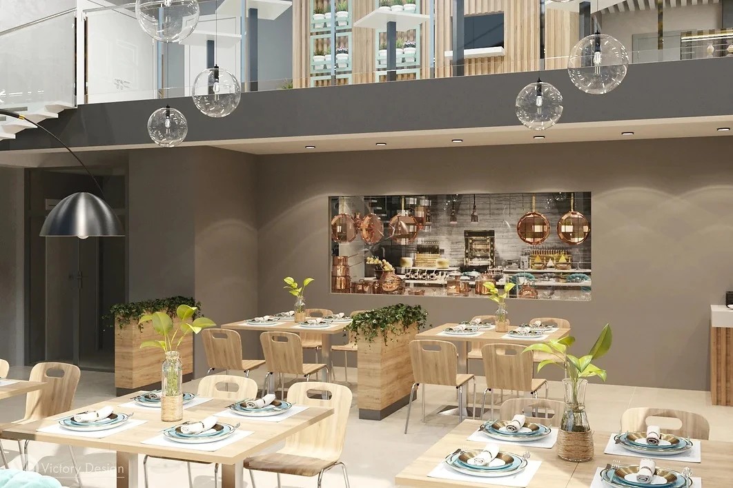 Кафе "ЕДУ ЕМ" в бизнес-центре "АВМ"