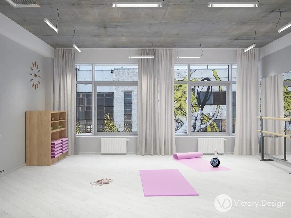 Фитнес студия "ПЛАНКА" Севкабель порт 300 кв.м