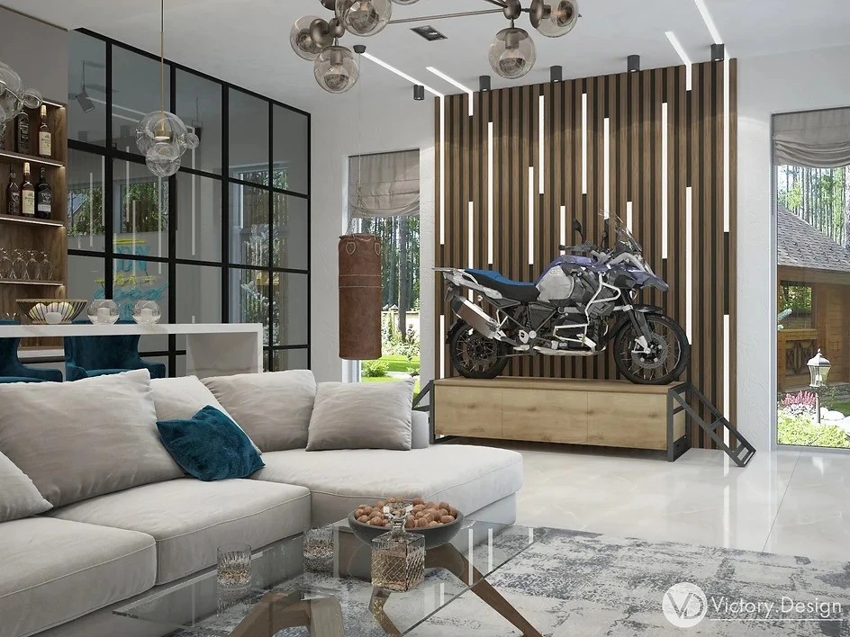 Гараж с зоной отдыха в СНТ "Медное Озеро" на 150 кв.м